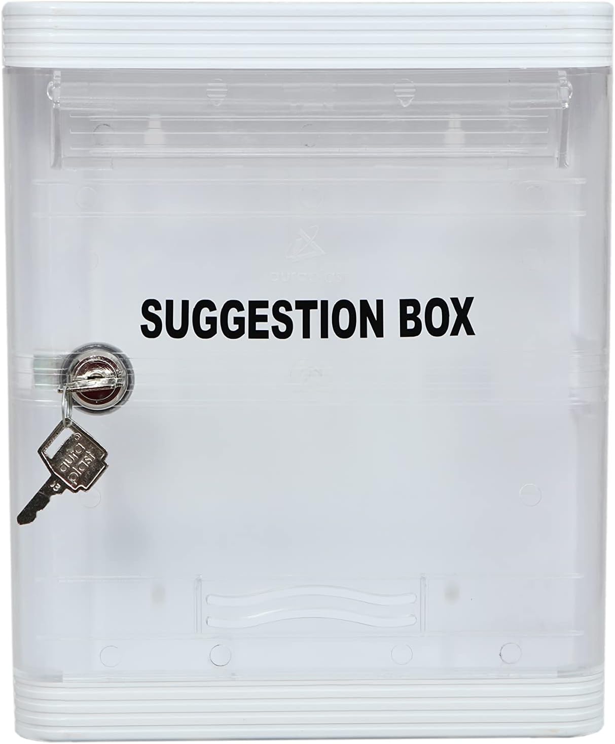 Aura Plast All in 1 Multipurpose Suggestion Box/Letter Box/Complaint Box/Donation Box with Lock Table Top or Wall Mount (5)