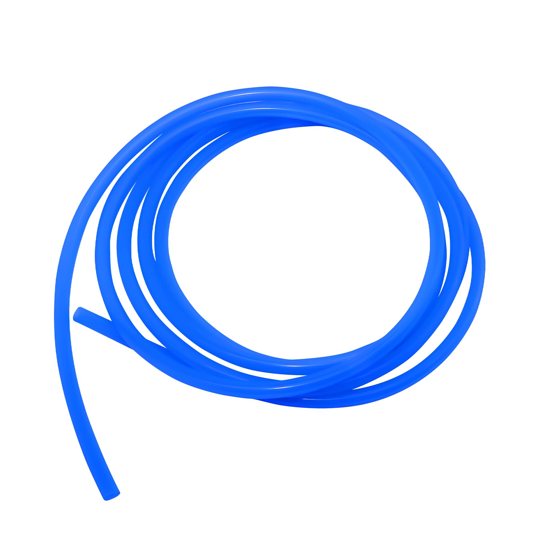 Imeistek Blue Flexible Silicone Tube, 2Mm Id X 5Mm Od 4M Silicone Tubing Water Air Hose Pipe For Pump Transfer