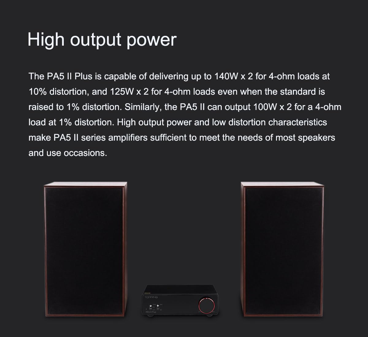 Amazon.co.jp: TOPPING PA5 II Speaker Amplifier スピーカーアンプ