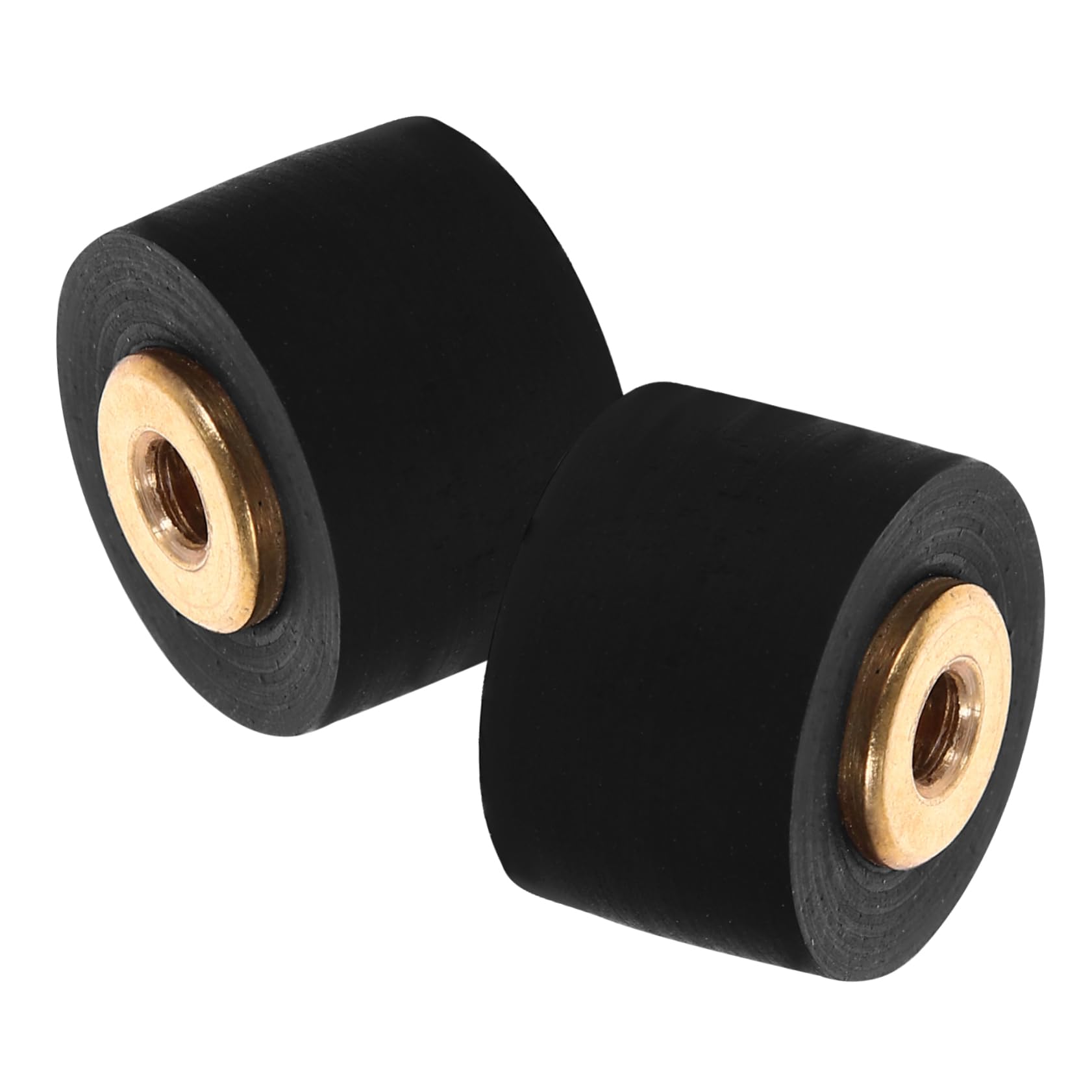 FAVOMOTO 2 Pieces Pressure Roller For Drag Roller For Recorders Pressure Roller Repair Disc Radio Supplies Rubber Cassette Player Repair
