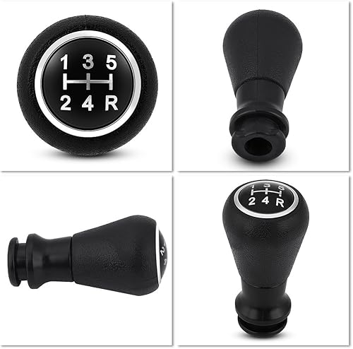 Miniatura 5 de Keenso Pomo de palanca de cambios de 5 velocidades, pomo de palanca de cambios de coche para Peugeot 106 107 205 206 207 405 C1 C3 C4