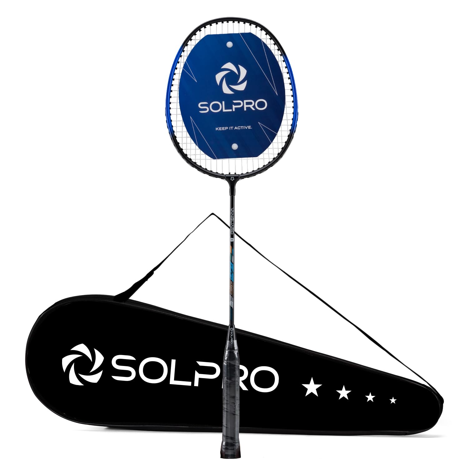 SOLPRO Vanguard 8 Aluminium Badminton Racket for Beginners & Intermediate, Adult & Kids Shuttle Bat with Full Cover Bag, Lightweight Racket with Durable Frame for Practice & Match-image-22