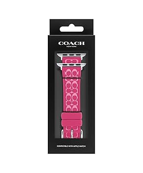 Amazon.com: Coach Apple Watch Strap, Compatible with 38mm