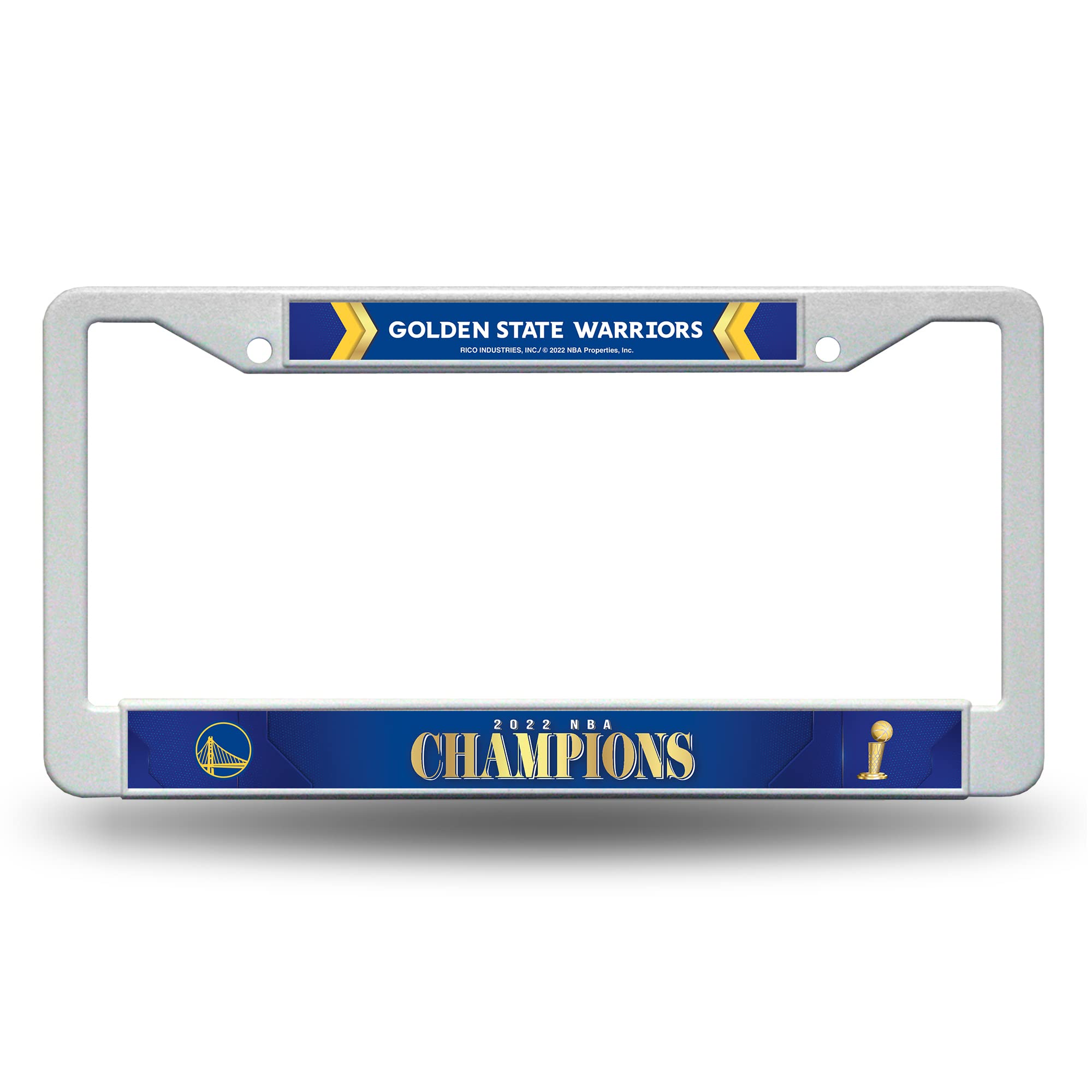Rico Industries NBA Golden State Warriors 2022 NBA Champions Plastic Frame 12