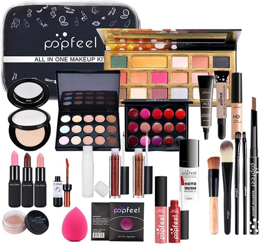 Icejoy Full Beauty Makeup Set, Cosmetics Set, Makeup Set, Lipstick, Makeup Palette, Long Lasting, Full Beauty Makeup Set, Beginners, Popular Cosmetics Set