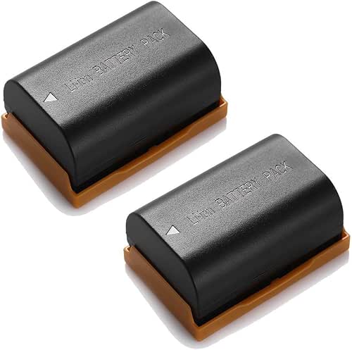 2 Pack LP-E6N LP E6 Battery Compatible with Canon EOS