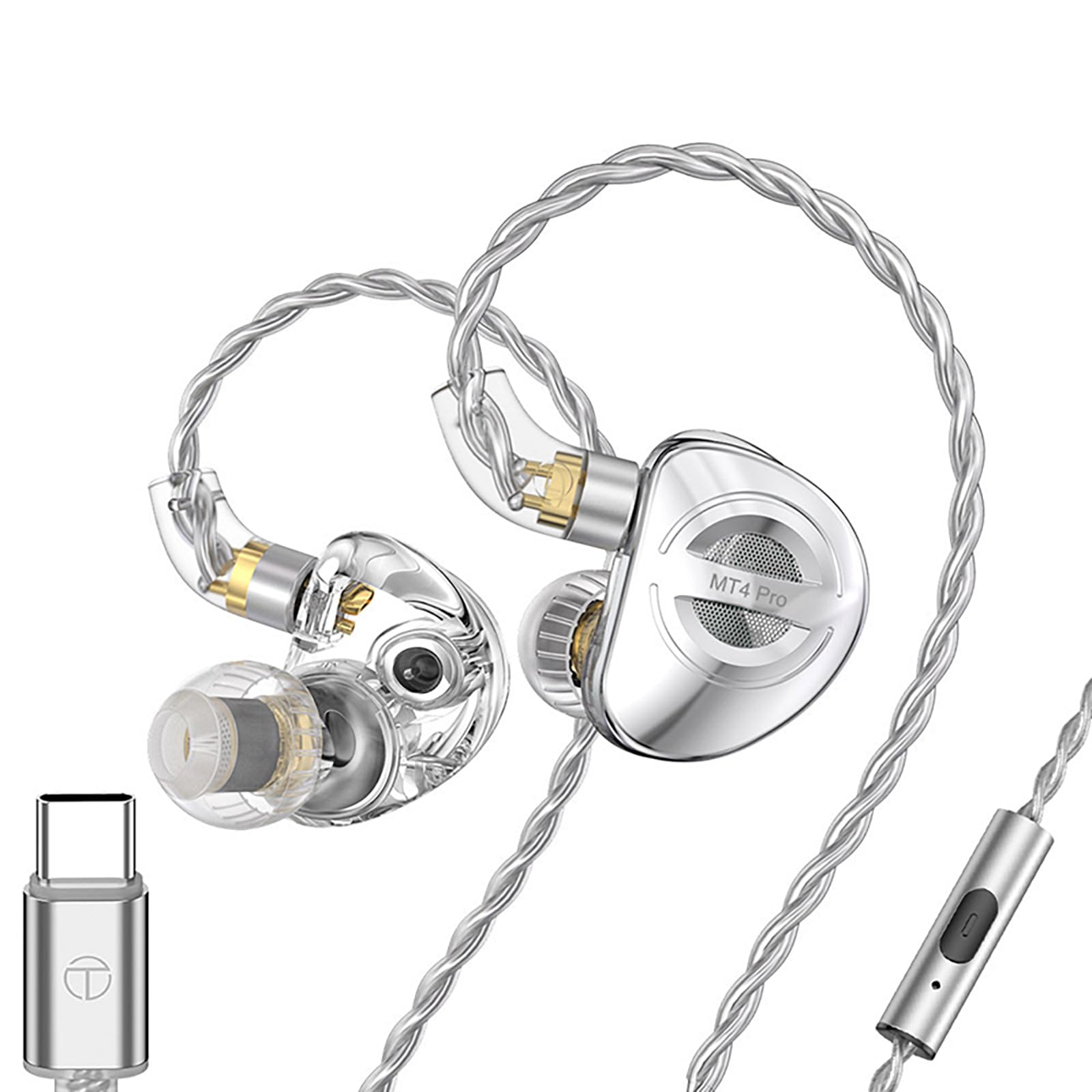 Amazon.co.jp: LINSOUL TRN MT4 Pro 新しいデュアルダイナミック