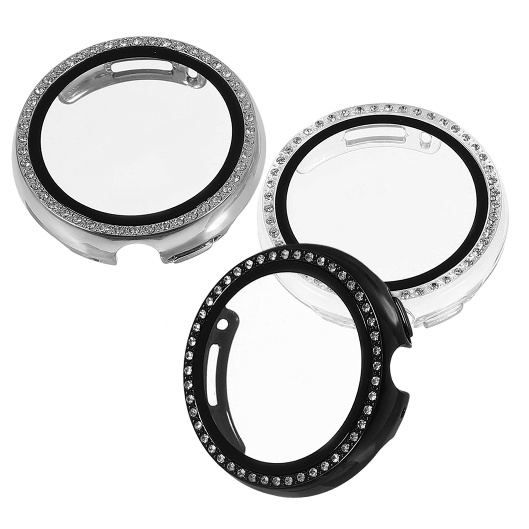 Uonlytech 5sets Austauschbare Strass Smartwatch Cover Für Watch 2 Watch Edge 3pcs * 5