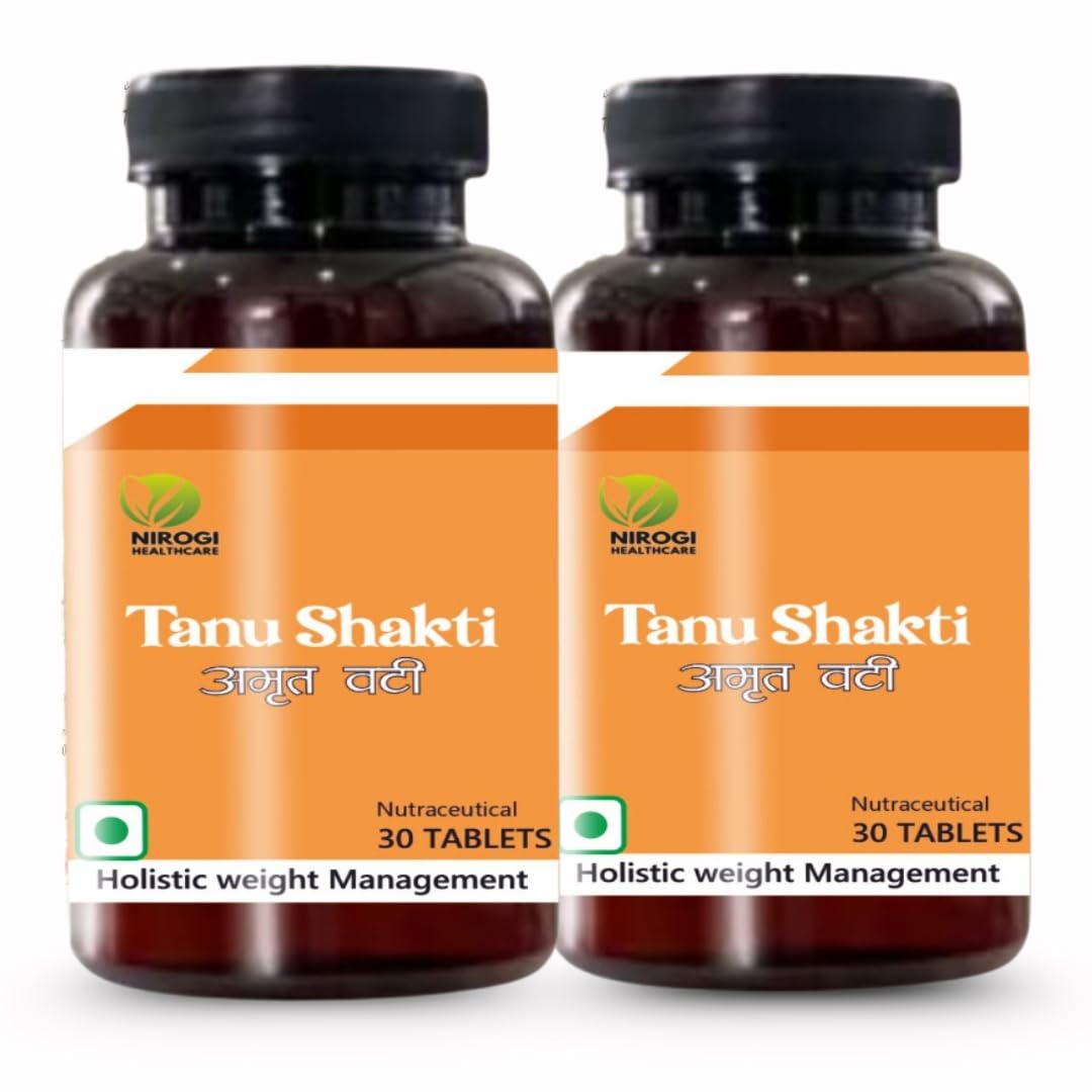 Tanu Shakti Tablets Fat Burner for Weight Loss with L-Carnitine, Garcinia Cambogia & Green Coffee Extract | Weight Management Supplement Product for Men & Women | 30 Veg Tablets - Pack of 2-image-35