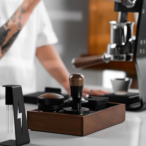 Miniatura 5 de MHW-3BOMBER Kit de manipulación de expreso de 2.283 in, juego de accesorios de espresso de 58