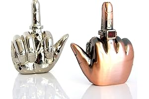 Shooting Flame Middle Finger Lighter #21: A Humorous and Unique Flame-Throwing Bovine