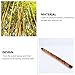 Toyvian Handmade Bamboo Flute for Beginners with Traditional Chinese Knot and Flute Diaphragm Natural Wooden Dizi Musical Instrument for Student Practice and Folk Music