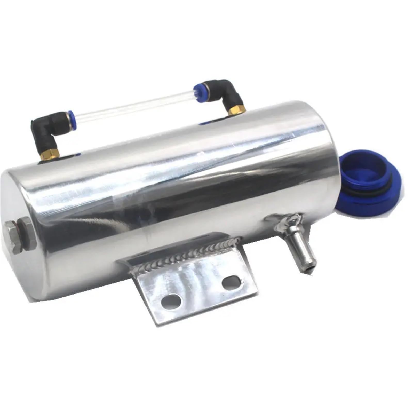 Zbiornik wyrównawczy Zbiornik na płyn chłodniczy aluminiowy, zbiornik wodę do chłodnicy, 500 ml