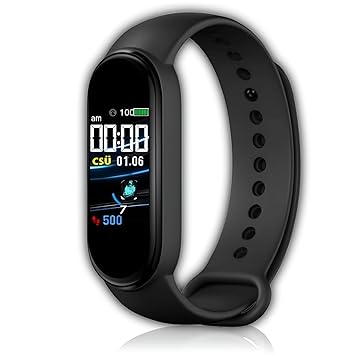 Lapras (Speacial 12 Year Warranty Limited ) M8 Smart Watch Band Fitness Heart Rate with Activity Tracker Waterproof Like Steps Counter, Calorie Counter, BP for Unisex