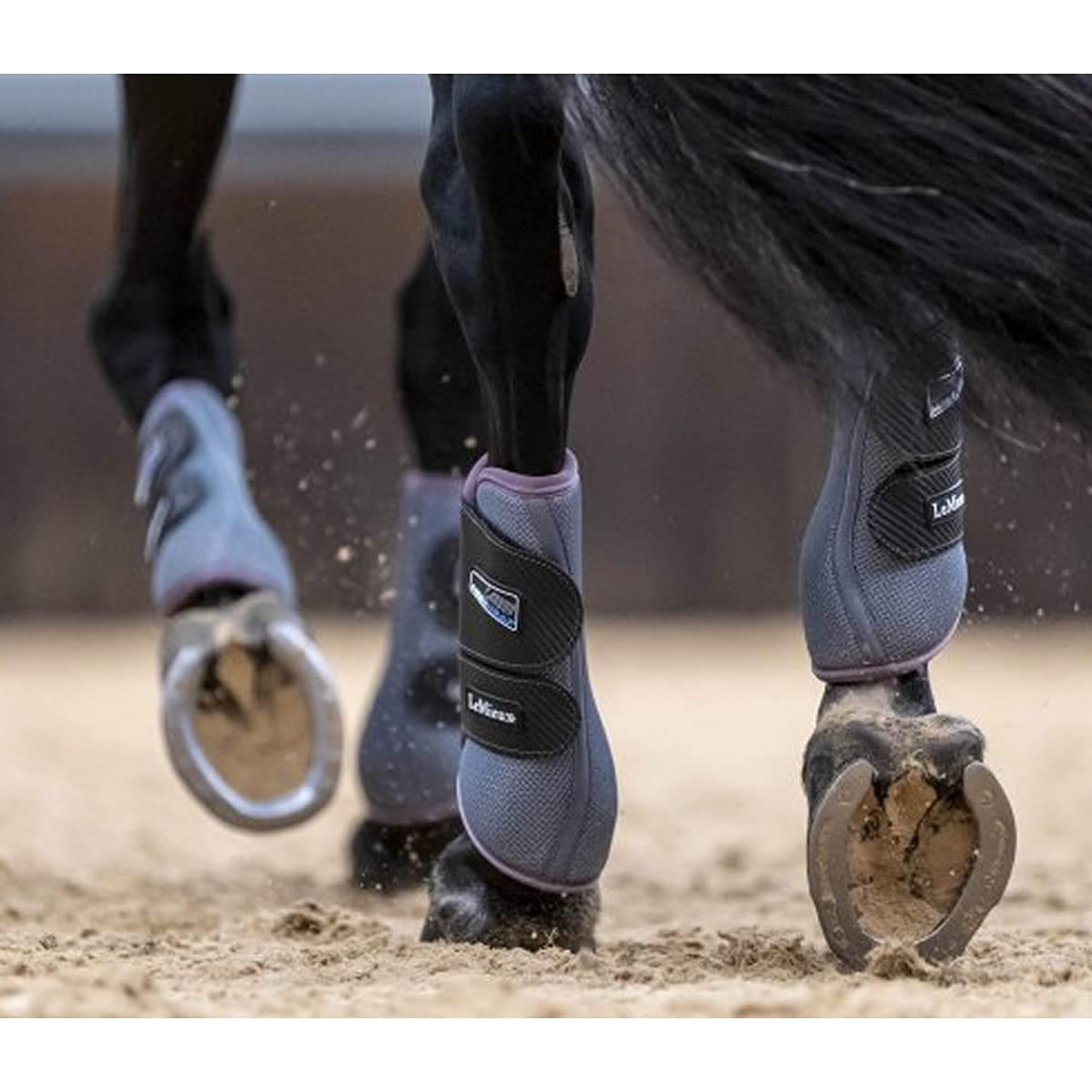 Amazon | 乗馬用品 LeMieux カーボン メッシュ プロテクター（左右1 