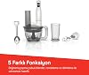 Arzum AR1187 Soprano Max Neo Multi Blender Seti 5 Fonksiyonlu 1200W, Beyaz