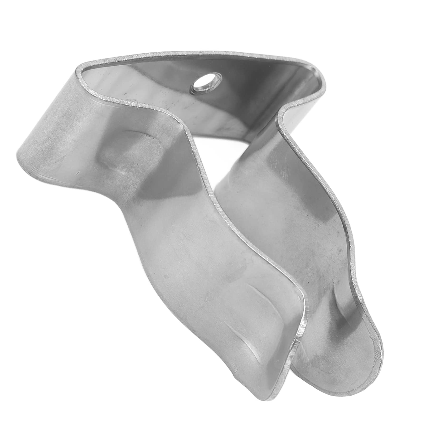 Chrees Abrazadera de muelle, soporte de resorte de gancho, abrazadera de resorte de acero inoxidable, abrazadera de soporte ajustable, compatible con canoas de barco (2939s)