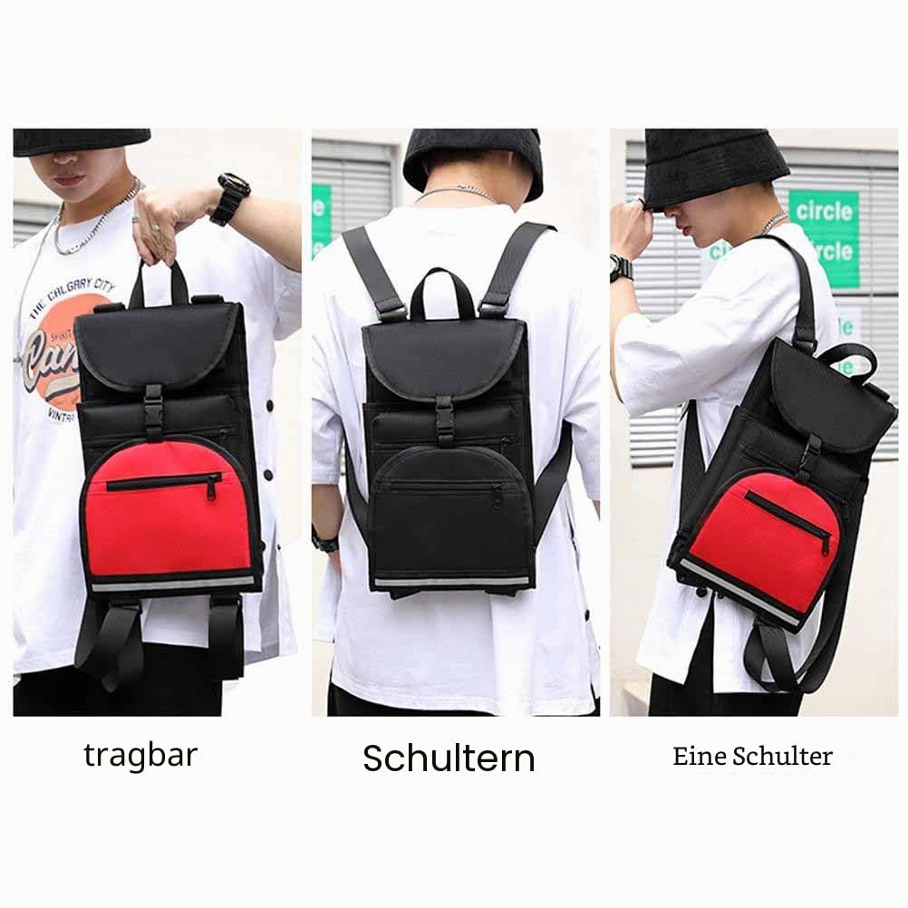 Skateboard-Rucksack, normale Skateboard-Tasche, Skateboard-Schultergurt, verstellbare Schultertasche, faltbarer Tragerucksack