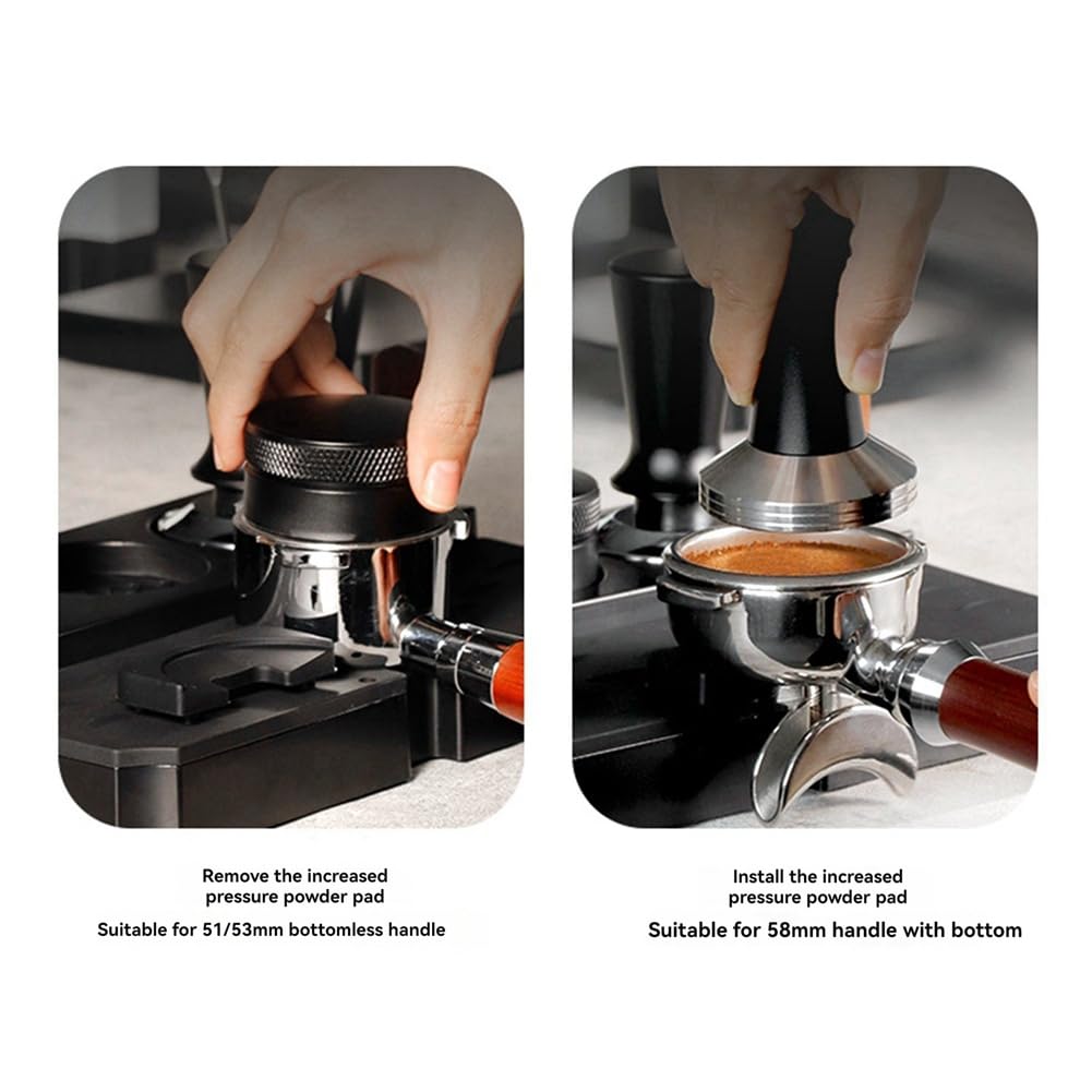 Uchwyt na tamper do espresso, antypoślizgowy uchwyt na tamper do espresso, stacja do espresso na blat