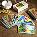 MagicSeer Rainbow Tarot Cards Decks, Tarot Card and Book Sets for Beginners, Holographic Tarot Deck