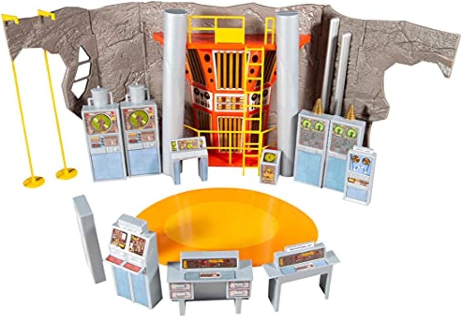 DC Retro Playset Batman 66 Batcave, Multicolor (15730)