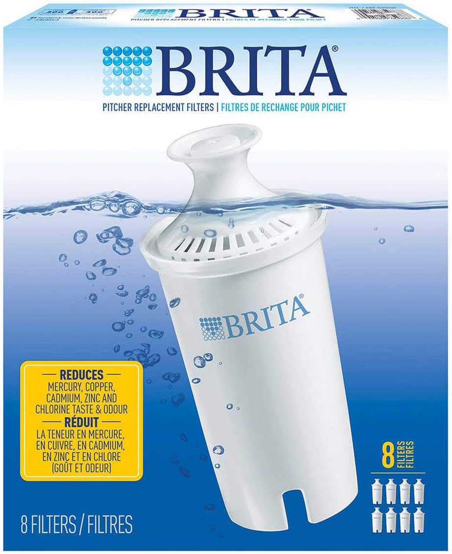 Brita Pitcher Replacement Filters 8 Ct.