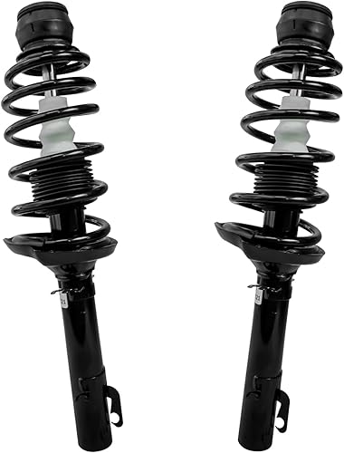 Miniatura 6 de Detroit Axle - Amortiguadores para Volkswagen Beetle 1998-2010 Golf 99-05 Jetta 1999-2006 Jetta Complete 2 puntales delanteros con muelle helicoidal