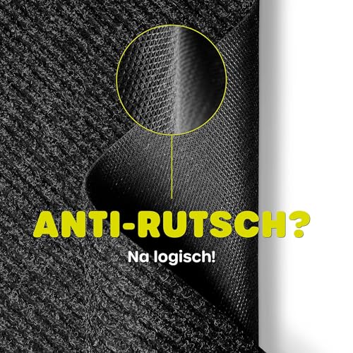Alfombra de pasillo antideslizante y absorbente Wecon Home Buhai con superficie de 5 mm 7