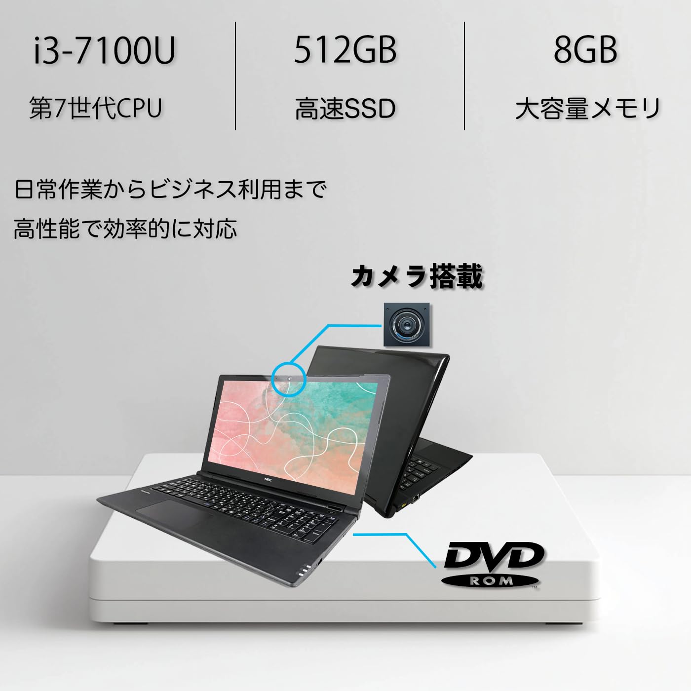 Amazon.co.jp: ノートパソコン NEC VersaPro VF-5 インテル Core i3