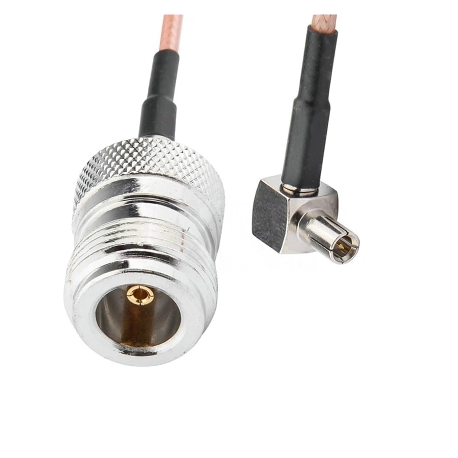 Cable coaxial N a CRC9/TS9 Conector N macho/hembra a TS9/CRC9 macho en ángulo recto RG316 cable de coleta 3G 4G an/te/na Extensio (no 4,60 cm)