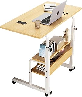 MUGATH Adjustable Work Stand Mobile Side,Workstation Laptop Student Desk Sit Desk Small Snack Table Floor Table, Bed and C Price In India