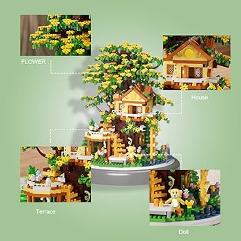 Amazon.com: Cherry Blossom Bonsai Tree House DIY Building