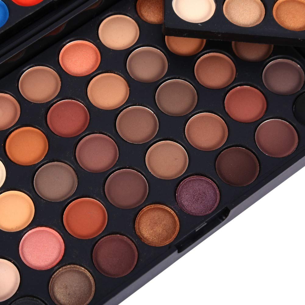 FILFEEL Palette di ombretti 120 colori Professionale Shimmer Matte Eye Makeup Powder Set di cosmetici impermeabili Set di strumenti