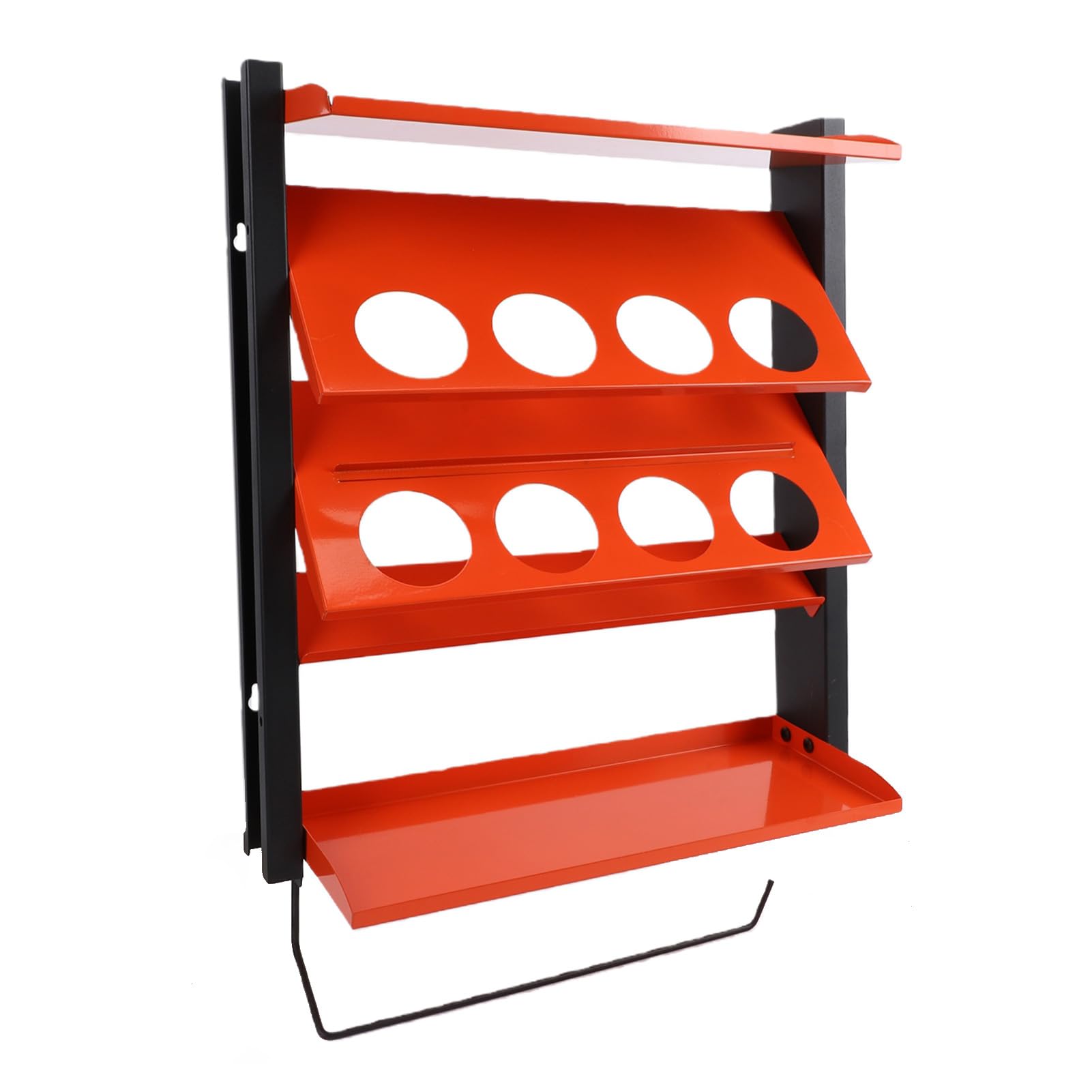 Soporte Botella Pulverizadora, Montaje Pared, 8 Ranuras