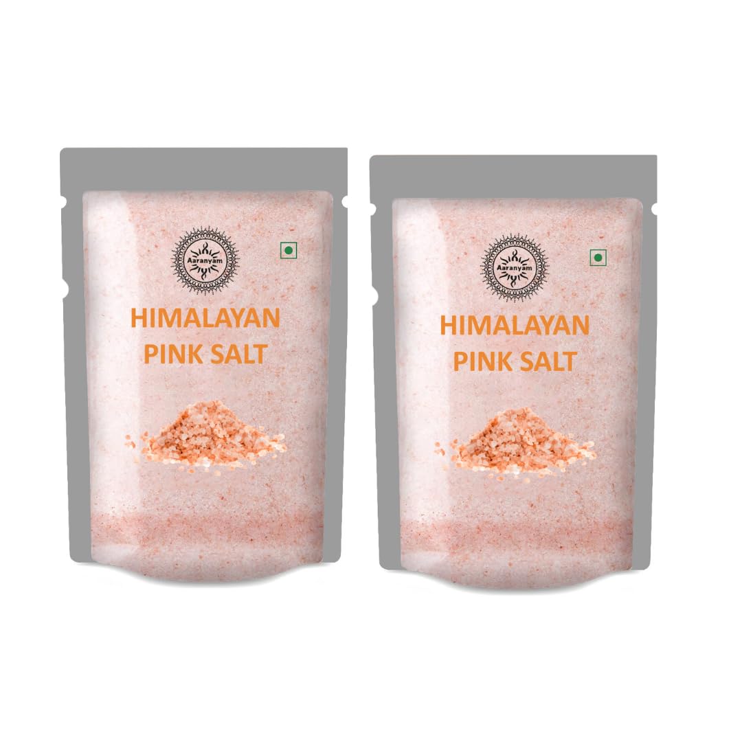 Himalayan Gourmet Pink Salt, PACK OF 2-100% Pure and Raw With 84 Trace Elements and Minerals. All Natural, Healthy, Kosher, and Non-GMO, 750 gms, Coarse Grind-image-4