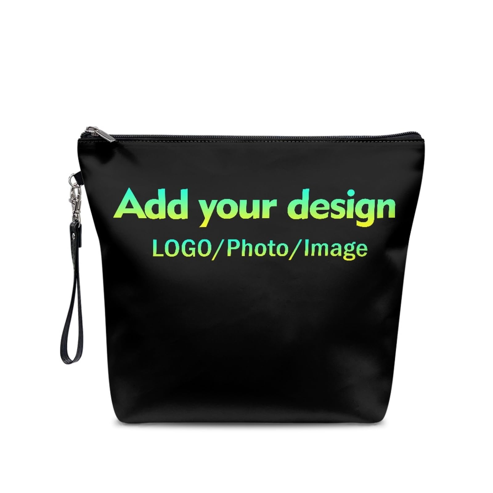 Cute Small Cosmetic Bag Mini Makeup Bag for Women and Girls,PU Leather Small Travel Toiletry Bag Accessories Organizer with Zipper Tassel (custom made 2)