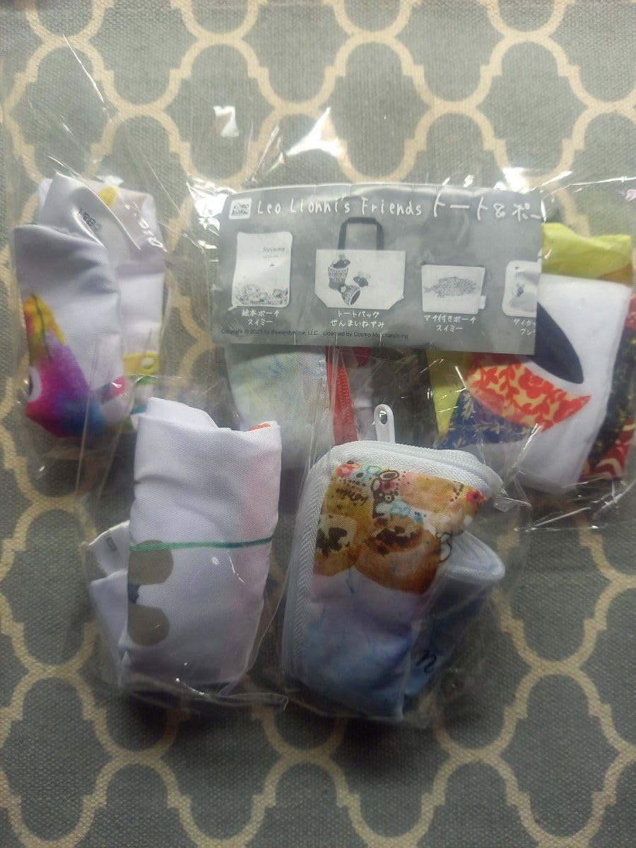 Amazon | レオレオニ 絵本ポーチ トート アソート 全5種 スイミー