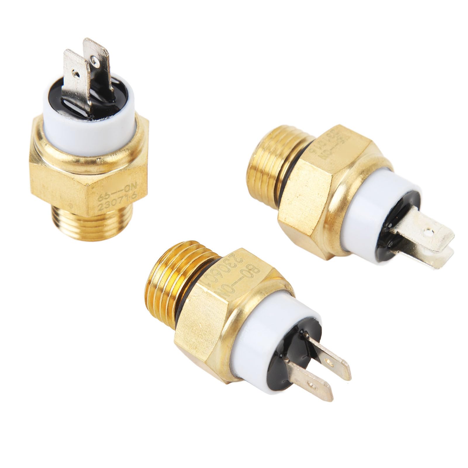 Interruttore del Sensore di Temperatura della Ventola del Liquido di Raffreddamento del Radiatore del Motore M16x1,5 Mm, Misurazione di Precisione Ad Alta Efficienza Energetica