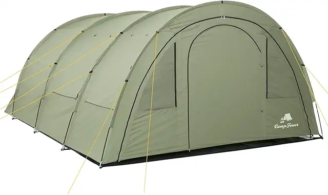 Grande Tente Tunnel CampFeuer 4 Personnes | 5000mm Eau | Compacte