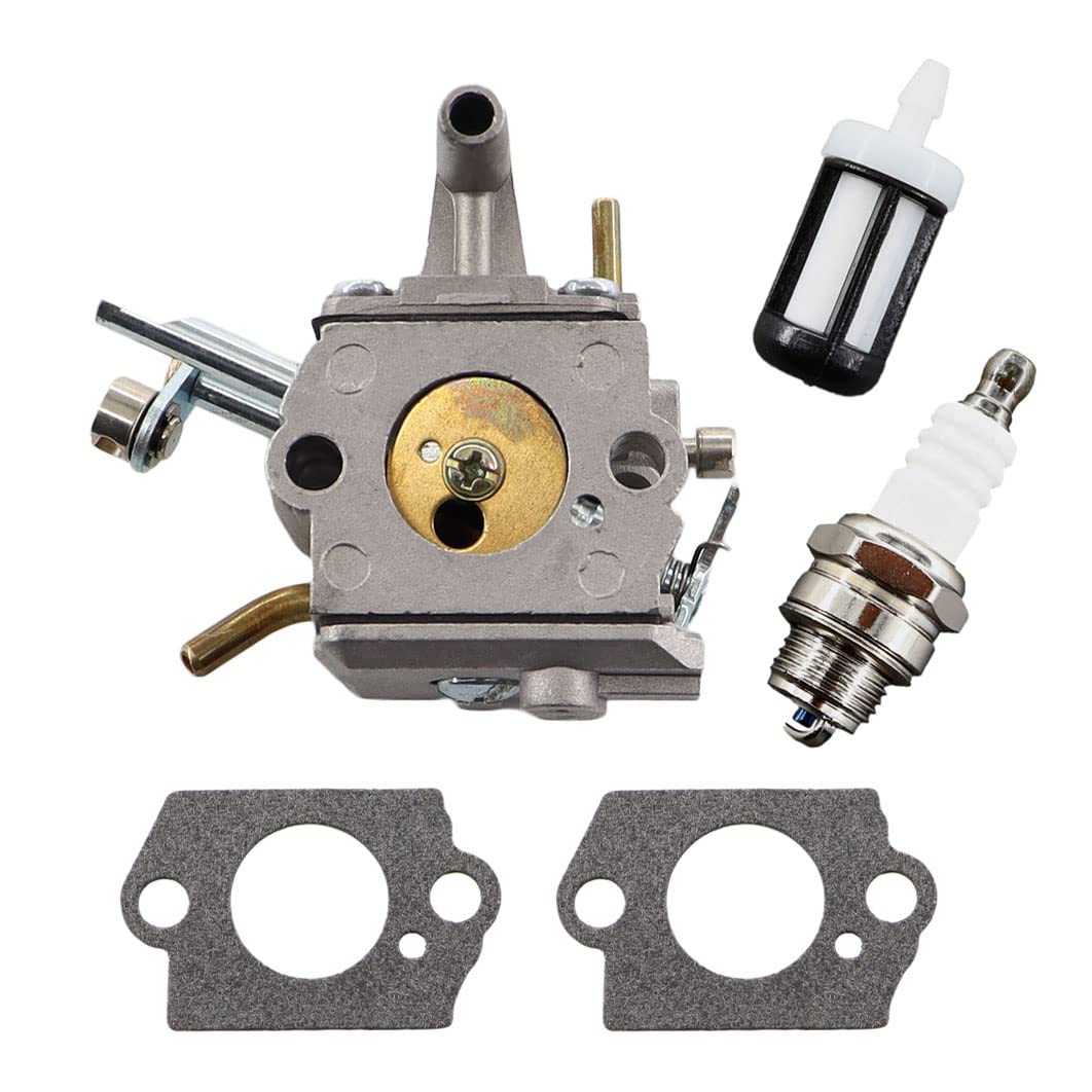 MCHNIC Carburettor with Spark Plug Seal for Stihl FS 400, FS 450, FS 480, SP 400, SP 450 Brush Cutter, Replaces ZAMA C1Q-S94, 4128 120 0651