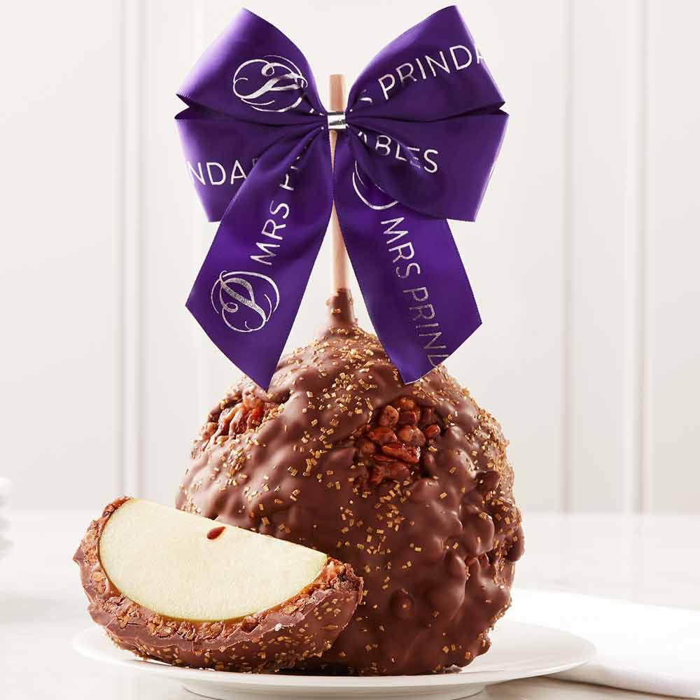 Mrs Prindables Signature Jumbo Caramel Apple (Toffee Walnut)