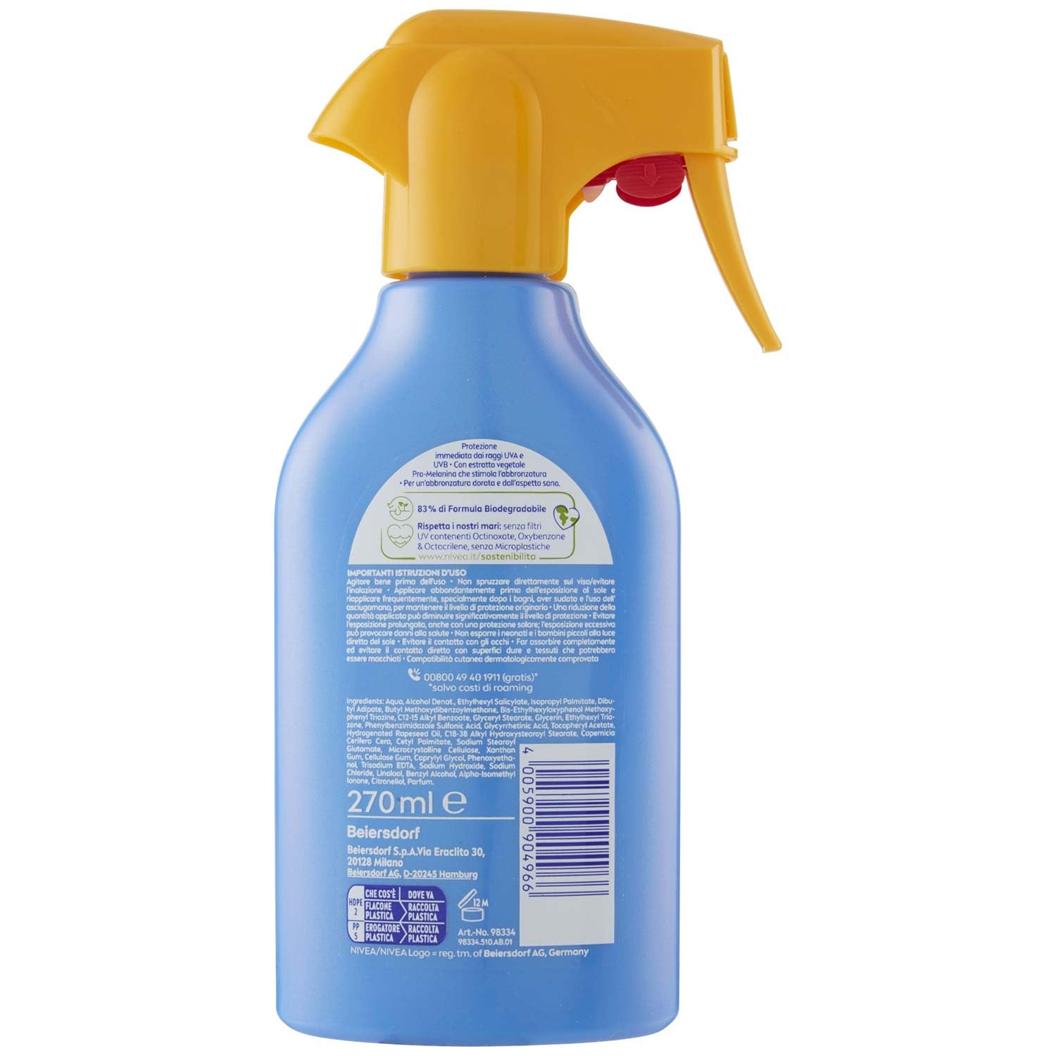 Nivea Sun Protect & Bronze Spray Przeciwsłoneczny, 300 g