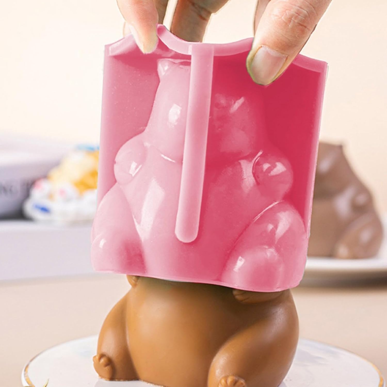 Condition photo showing New/Like New for Capybara Shape Mold Baking Mold Craft Mold Candle Soap Resin Food Grade Texture Use