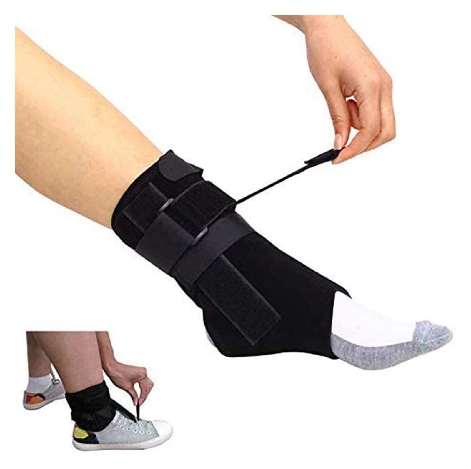 Cómoda férula for fascitis plantar, órtesis de tobillo y pie for aliviar la fascitis plantar, la tendinitis de Aquiles, el dolor de talón y tobillo(S)
