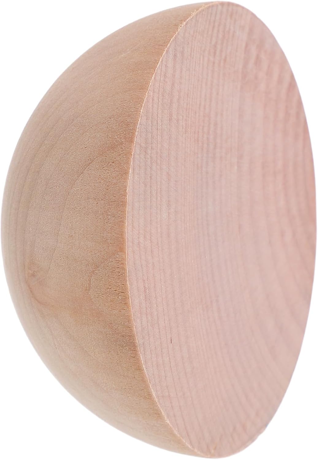 Wooden Half Round Pottery Press Mold for Clay Bowls and Plates