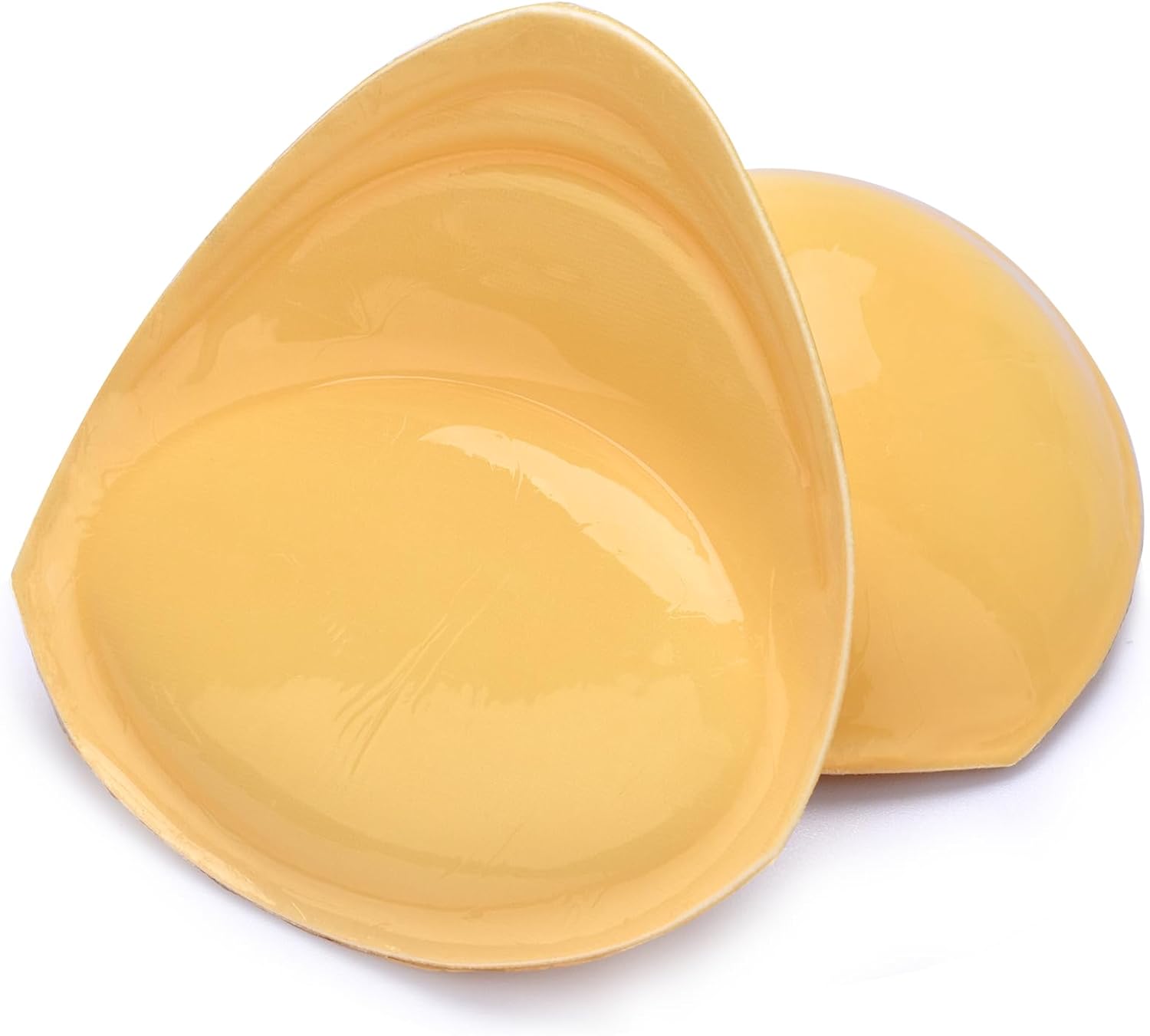 Double Sided Sticky Bra Pads Inserts, Push Up Sticky Bra Inserts for Breast Lift, Reusable Breast Enhancers for Swimsuit Dress Bikini Sport Bra Beige