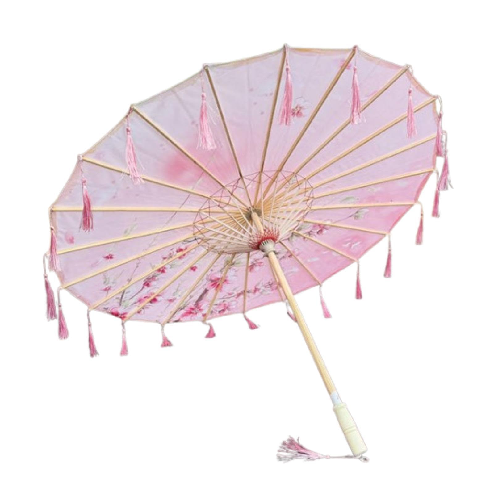 CALANDIS? Classical Dance Parasol Oriental Oil Paper Parasol For Party Events Costumes Style E | Umbrellas | Womens Accessories | Clothing Shoes & Accessories
