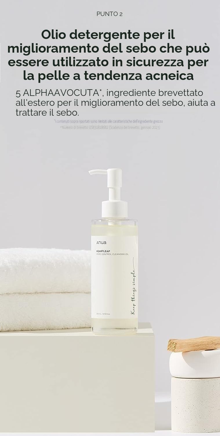 ANUA Heartleaf Pore Control Cleansing Oil (200 ml)