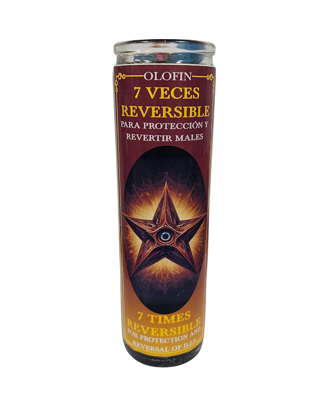 Amazon.com: 7 time Reversible Prepared Candle 7 veces Reversible