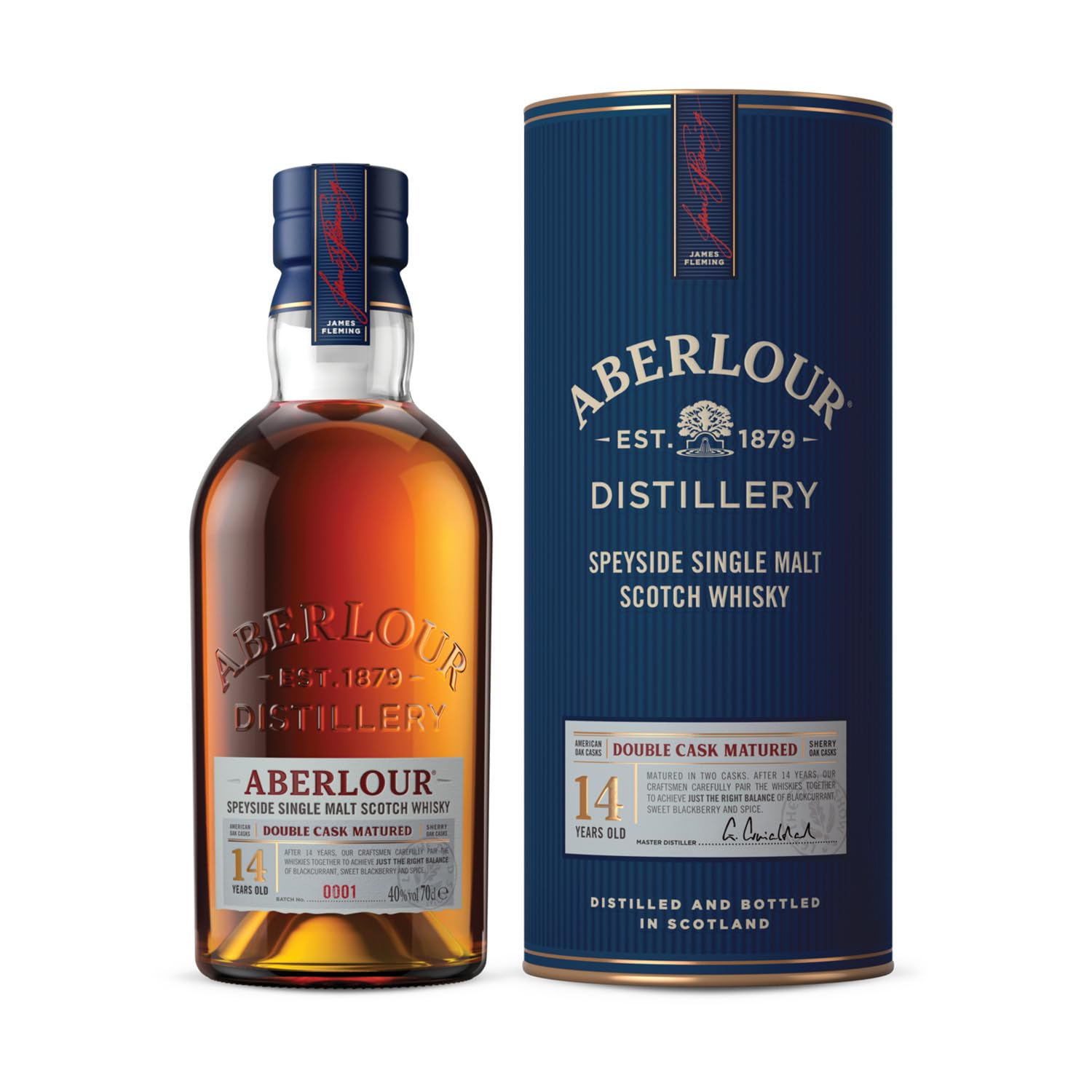 Aberlour 14 Year Old Single Malt Scotch Whisky, 70cl with Gift Box